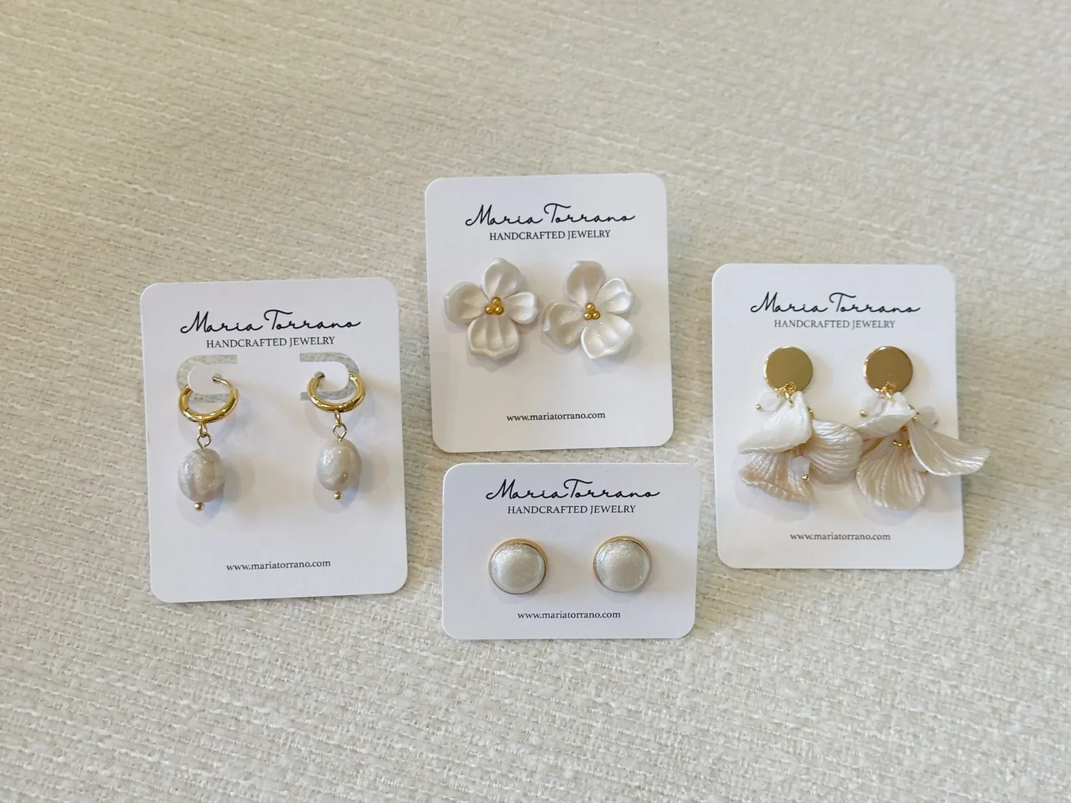 Handmade jewelry by Maria Torrano